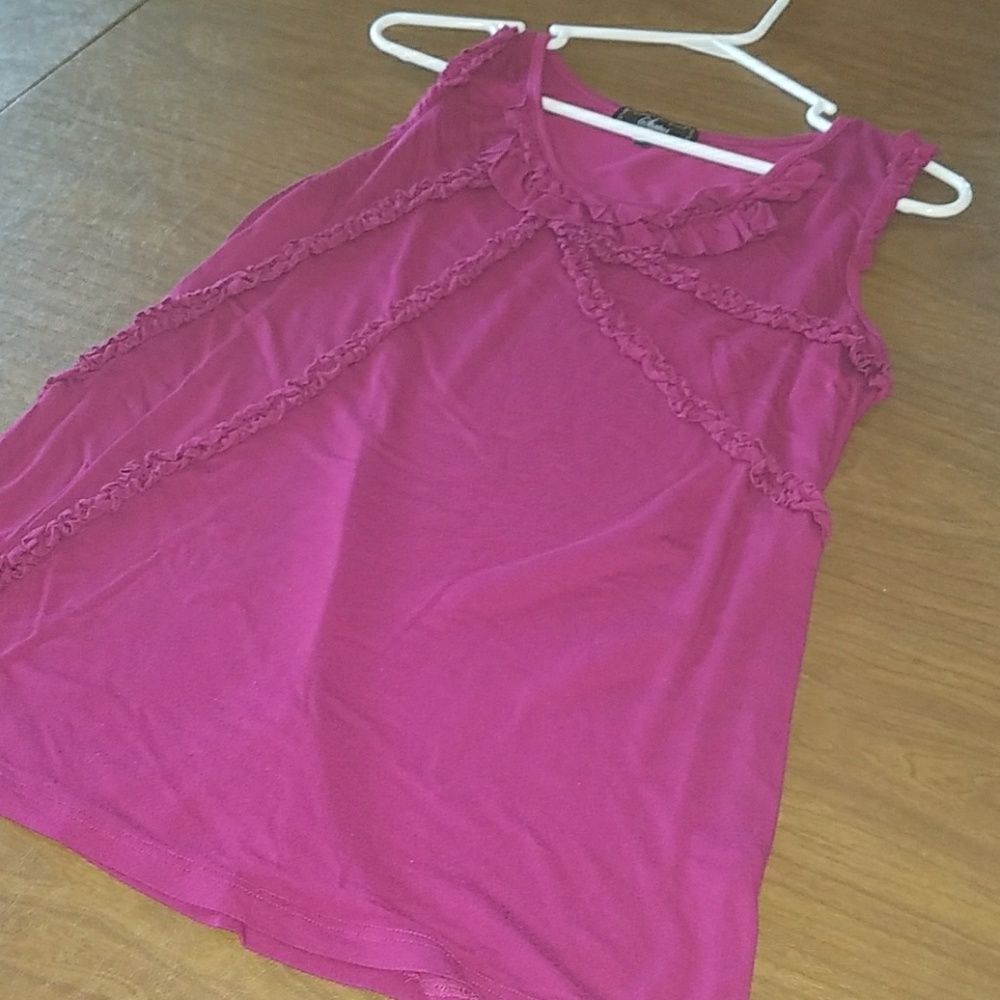 Purple tank top